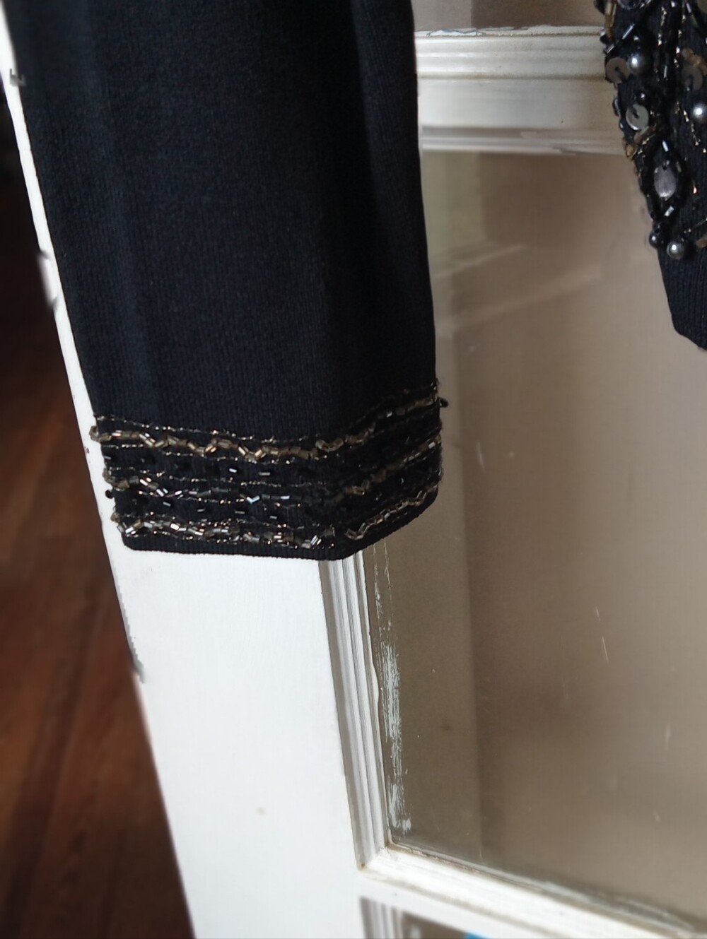 Pierri New York Black Ribbed Top Nwt - Picture 4 of 9